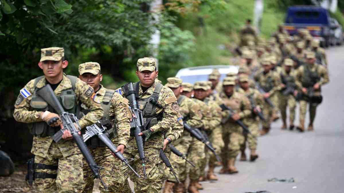 Militares El Salvador 1