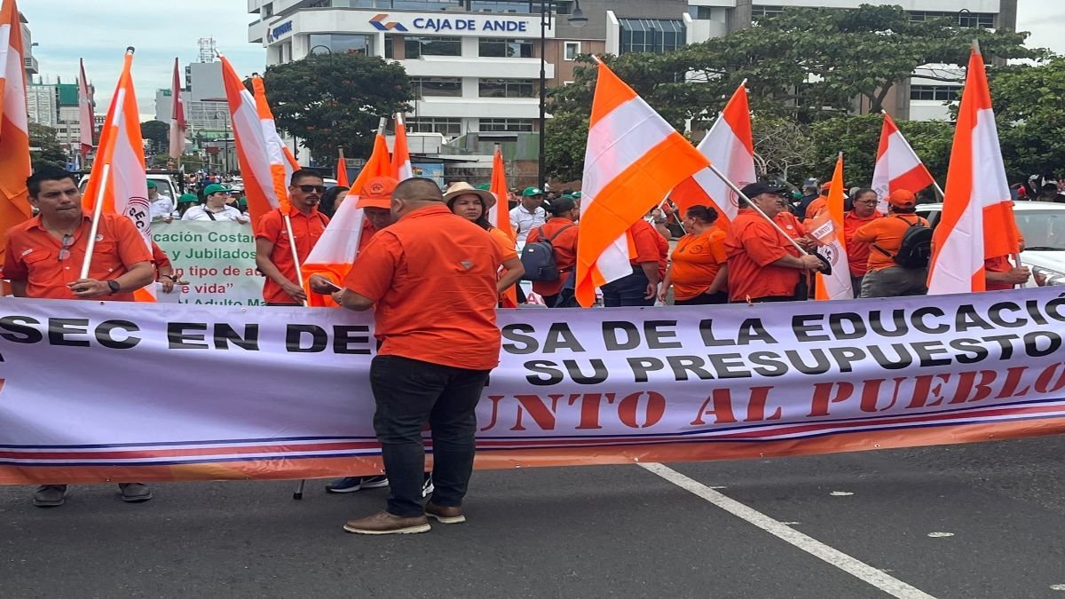 Los sindicatos han perdido protagonismo en la protesta social según el informe del Estado de la Nación. Foto Sócrates Colindres Lagos