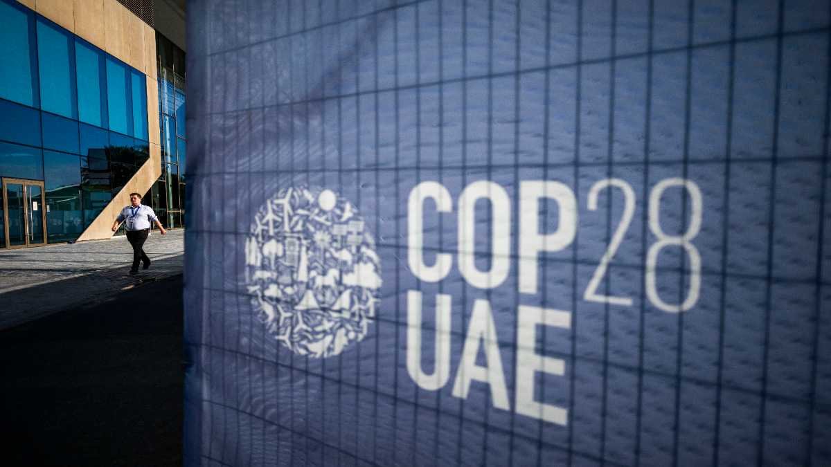 La COP28 arrancó en Dubai. Foto: Jewel Samad / AFP.