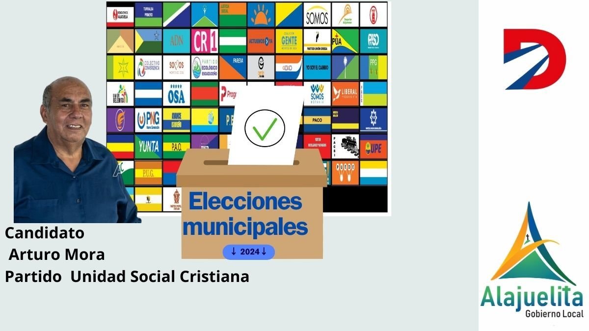 El candidato de la Unidad Social Cristiana, Arturo Mora ve el deporte como una herramienta de desarrolló para el municipio  #Eleccionesmunicipales2024