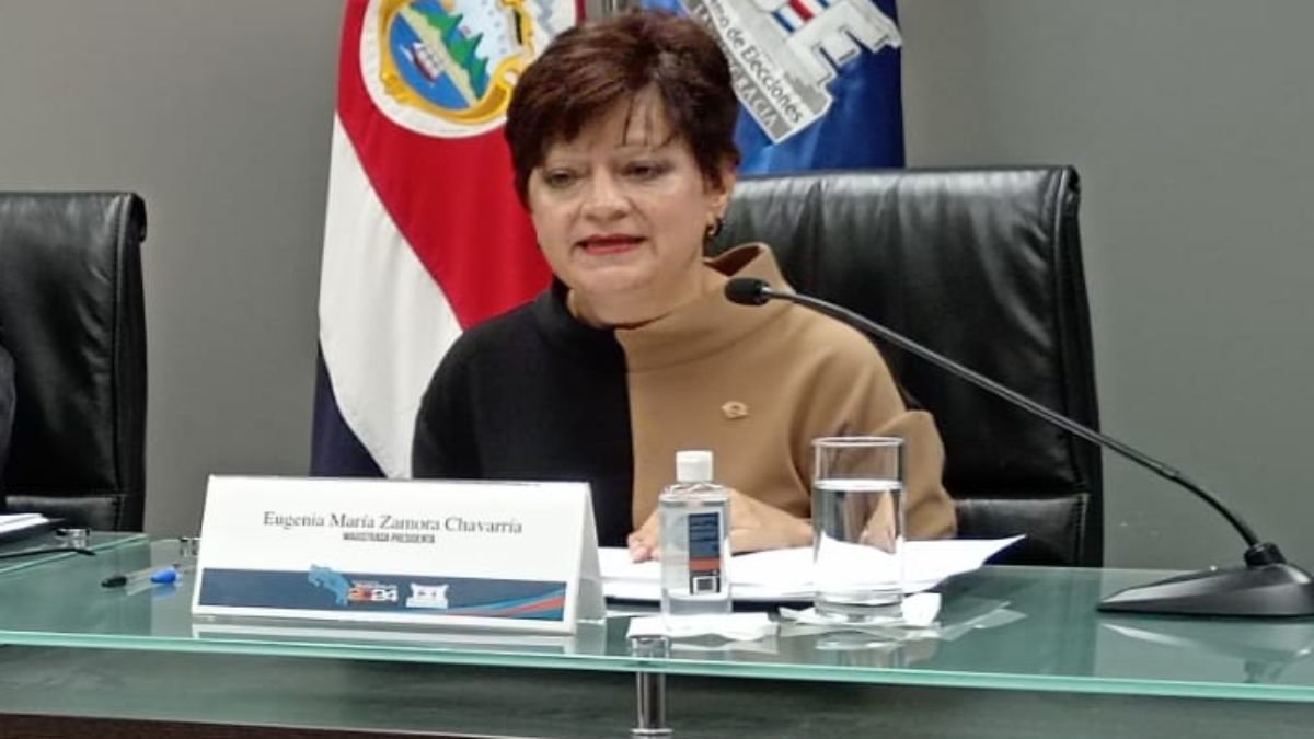 Eugenia Zamora brindo el mensaje de la tregua navideña. Foto: SCL