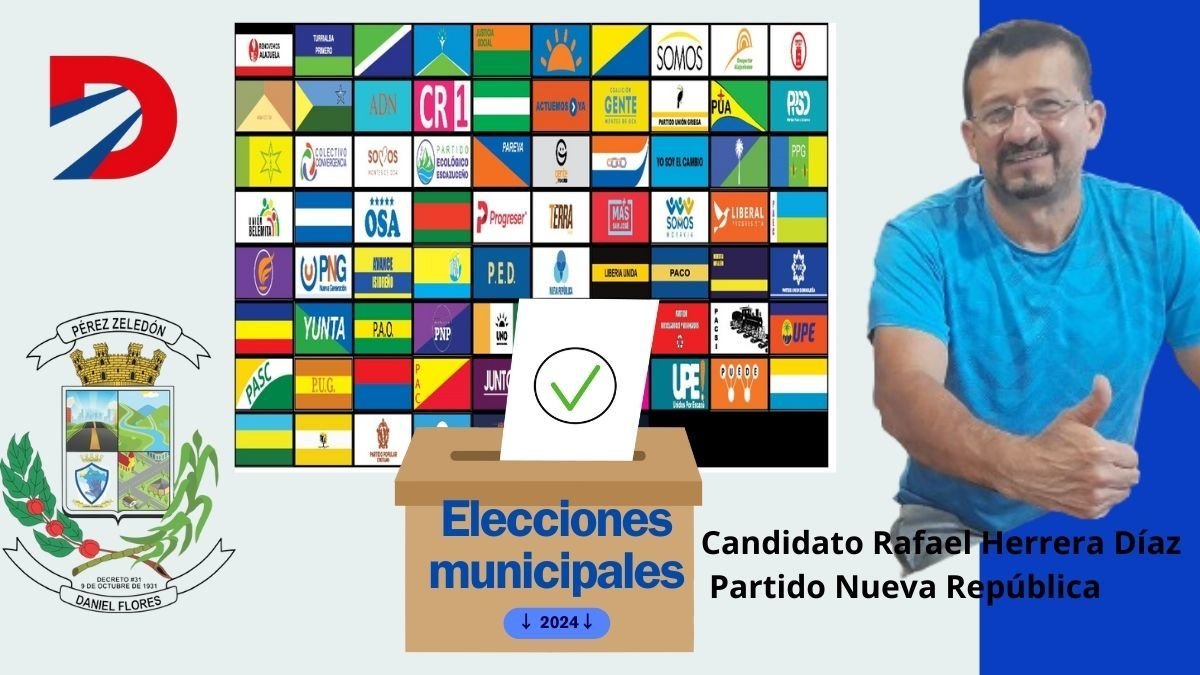 Rafael Herrera  candidato del Partido Nueva República en Pérez Zeledón busca incentivar el trabajo