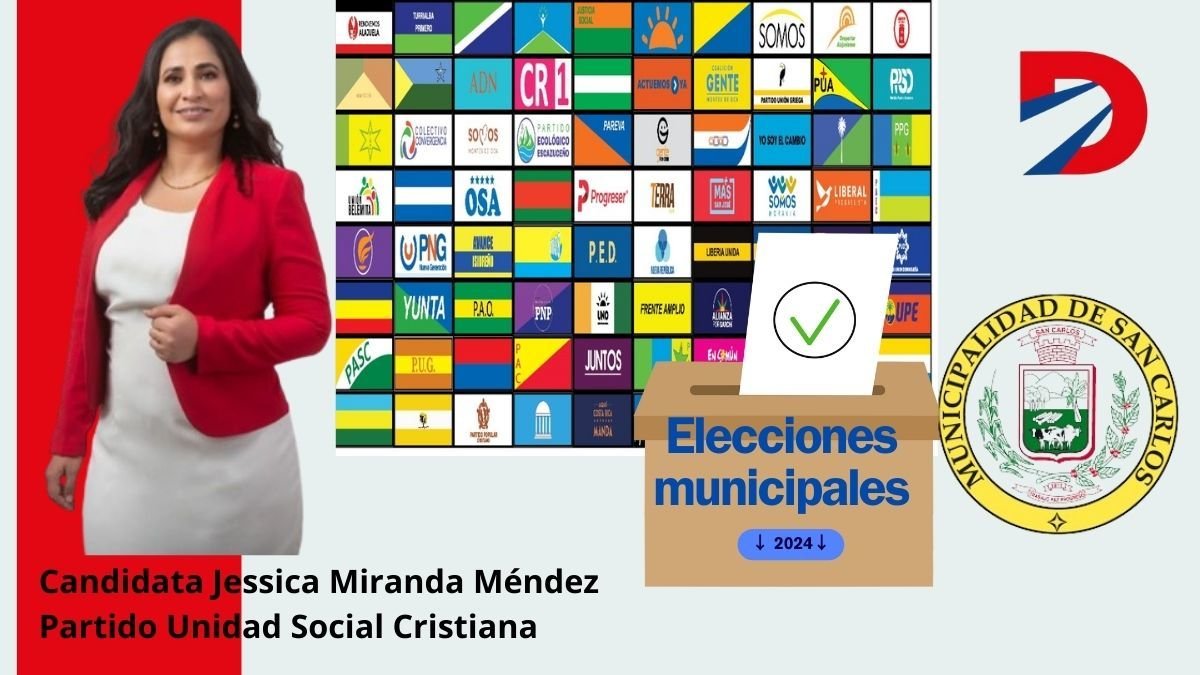 La profesora Jessica Miranda Méndez  buscará ser electa en el cantón de San  Carlos con la clara idea de poder activar la ecónomía.