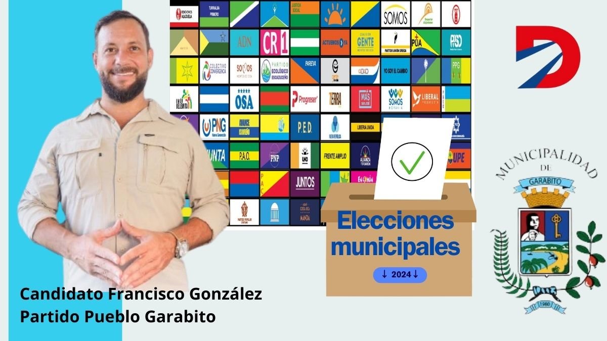 Candidato de Pueblo Garabito basa su plan en la impulsión del mercado turístico.