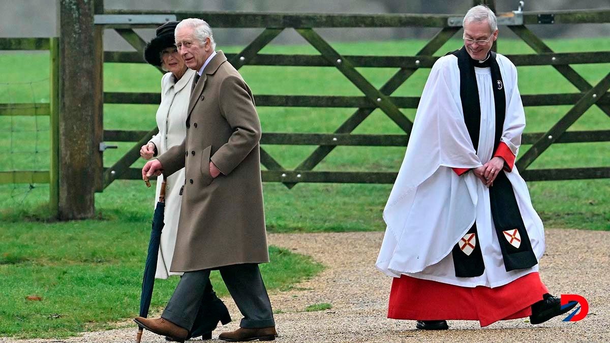 El Rey Carlos III agradeció el sábado las muestras de simpatía que recibió tras el anuncio de su diagnóstico de cáncer. Foto: Justin Tallis / AFP.