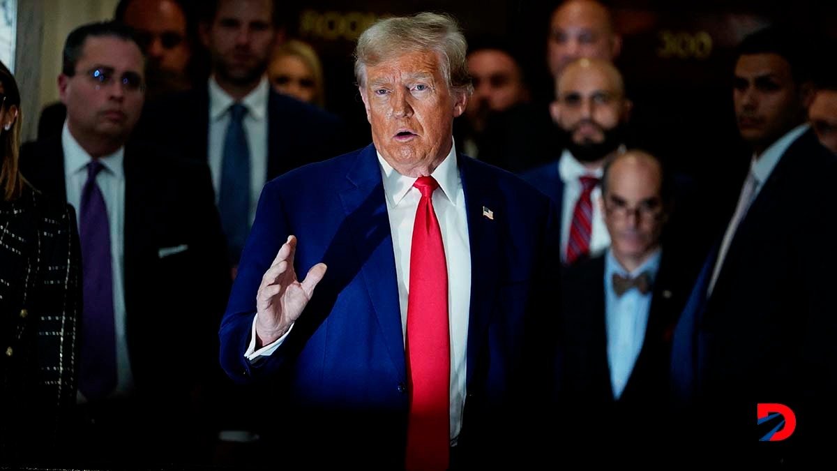 El expresidente de Estados Unidos, Donald Trump, sufrió un nuevo revés en los estrados judiciales. Esta vez, en Nueva York. Foto: Timothy A. Clary / AFP.