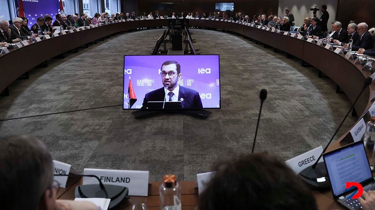 La Agencia Internacional de Energía impulsó una conferencia sobre el cambio climático. Foto: Alain Jocard / AFP.