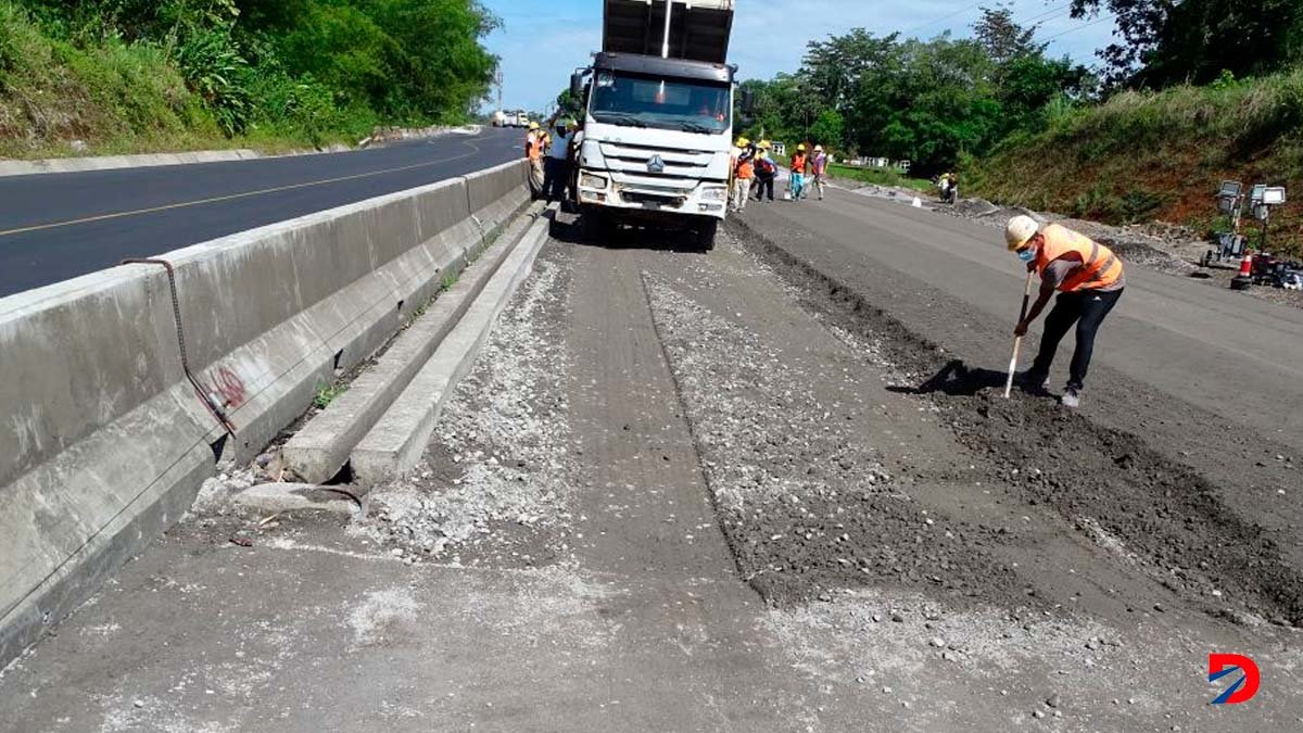 El LANAME de la UCR realizó diferentes pruebas a los trabajos de la ruta Limón- San José durante el 2022. Foto. LANAME-UCR