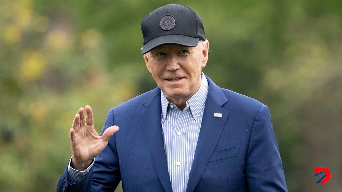 Joe Biden, presidente de Estados Unidos, regresa a la Casa Blanca después de una gira de campaña por Pensylvania. Foto: Saul Loeb / AFP.