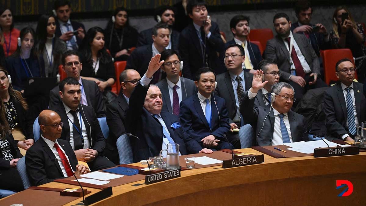 El Consejo de Seguridad de Naciones Unidas no pudo validar el ingreso de Palestina a la ONU, debido a dos vetos, uno de ellos, de Estados Unidos. Foto: Angela Weiss / AFP.