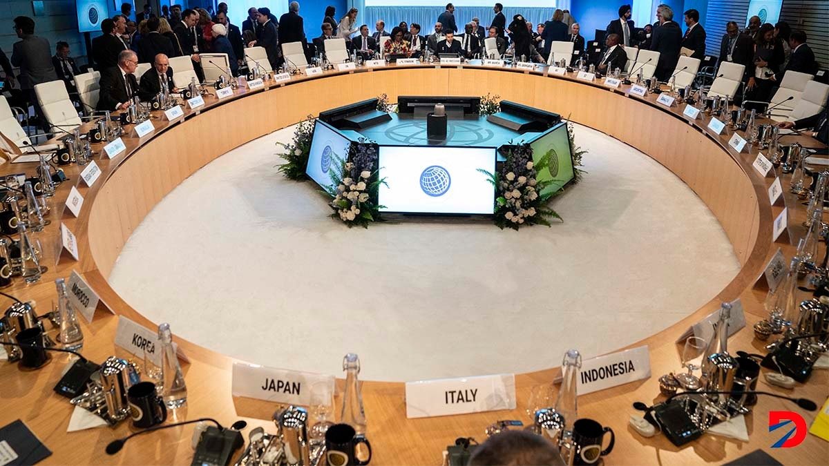 El Comité de Desarrollo del Banco Mundial sesionó durante la reunión entre esta última entidad y el Fondo Monetario Internacional. Foto: Drew Angerer / AFP.