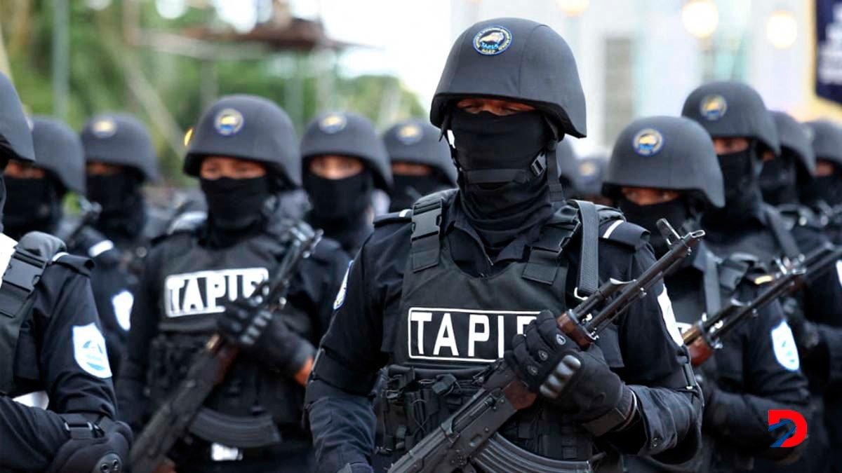 La Policía Nacional de Nicaragua tiene ahora un centro de entrenamiento patrocinado por Rusia. Foto: Jairo Cajina / Presidencia de Nicaragua / AFP.