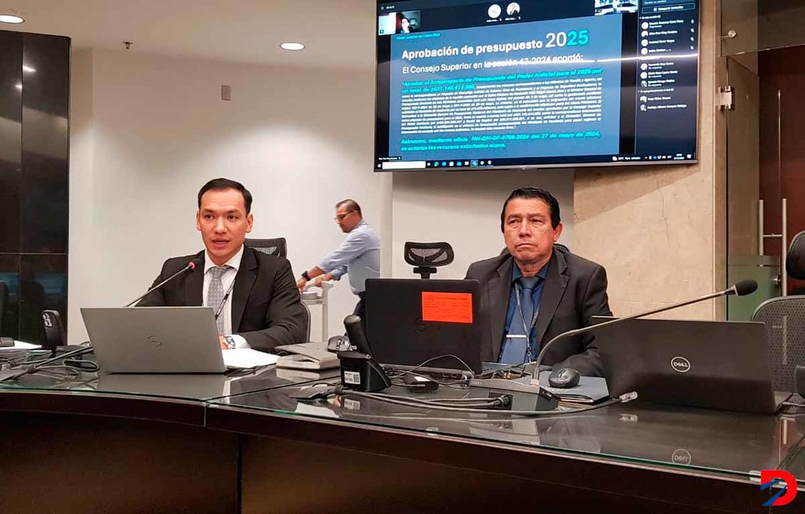 Allan Pow Hing, director de Planificación del Poder Judicial, comentó que existe una parte de los requerimientos que no tienen recursos asignados por el Ministerio de Hacienda. Foto: Prensa de la Corte.