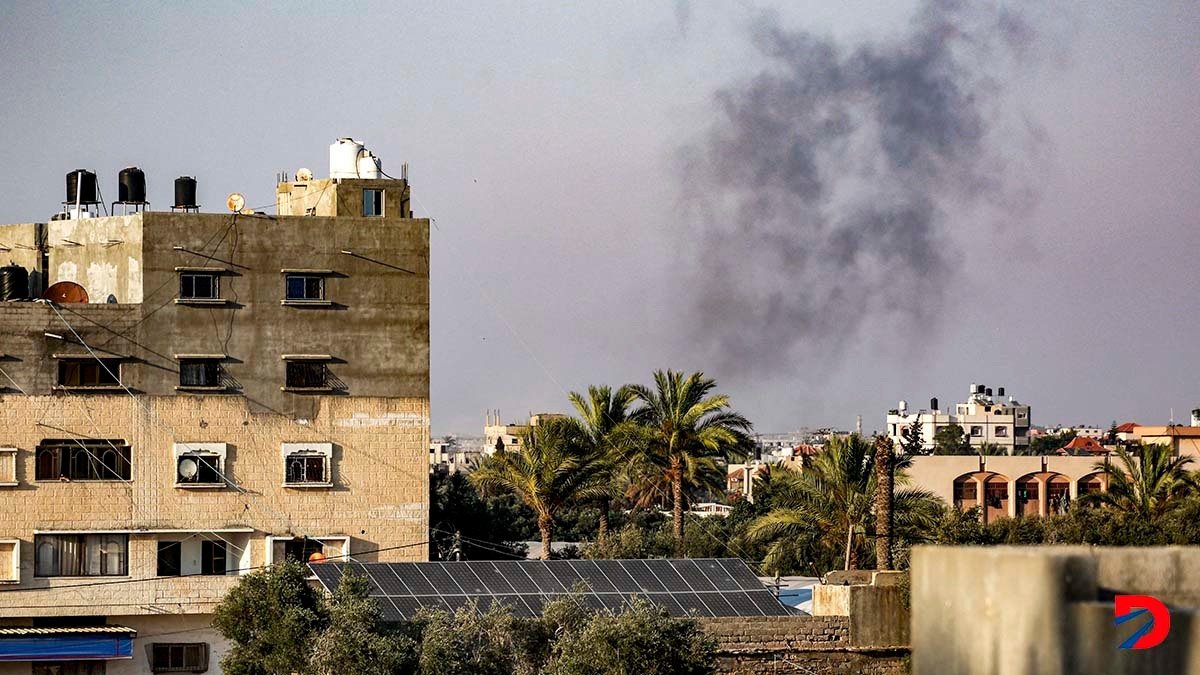 Los bombardeos israelíes en Gaza se intensificaron este martes. Foto: Bashar Taleb / AFP.