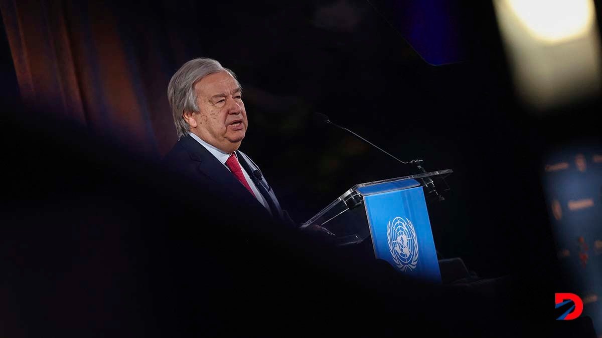 El secretario general de Naciones Unidas, Antonio Guterres oficializará su informe sobre las violaciones a los derechos de los niños en las guerras el jueves. Foto: Charly Triballeau / AFP.