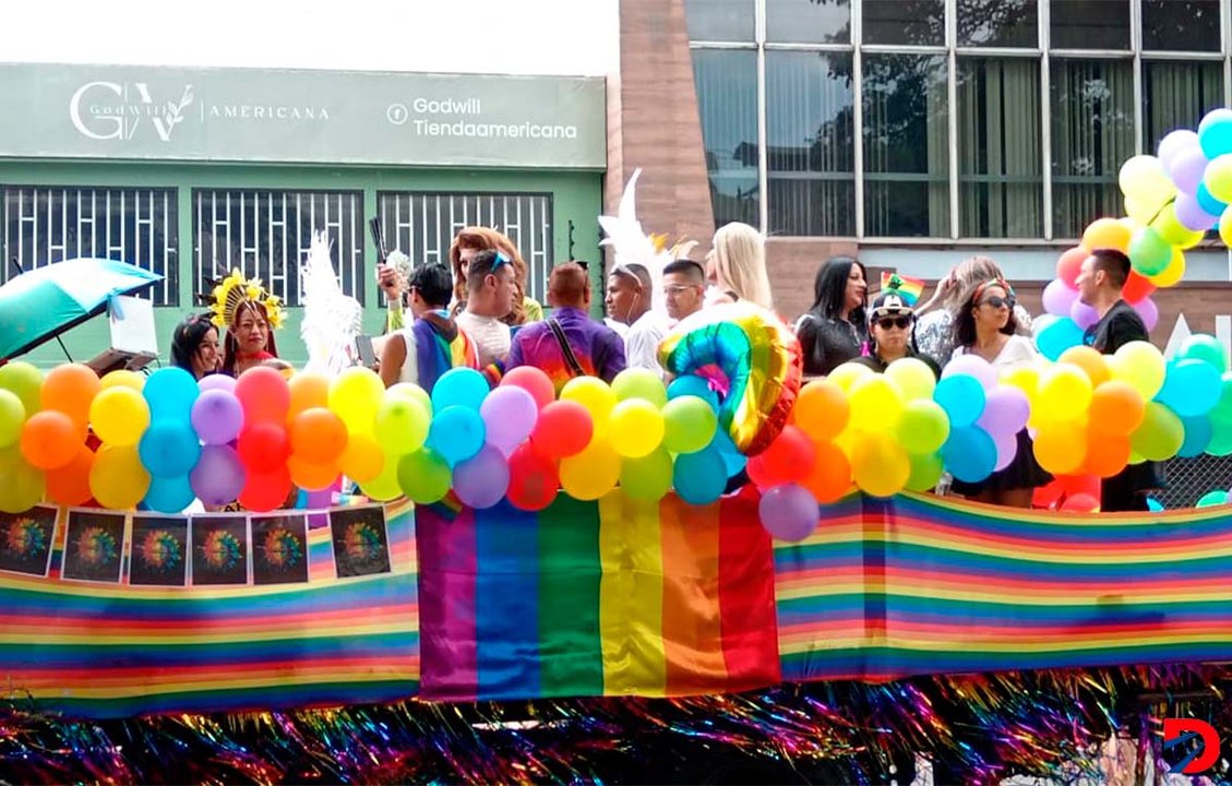 La Marcha del Orgullo y la Diversidad 2024 se llevó a cabo por las calles centrales del cantón de San José. Foto: Sócrates Colindres.