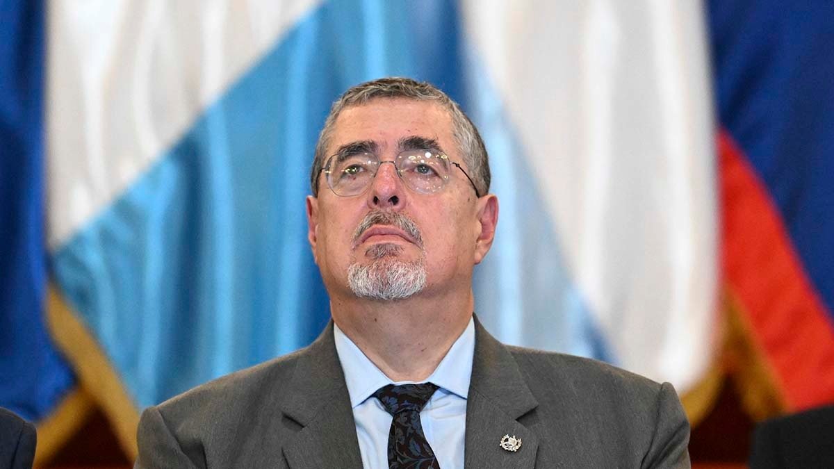 Bernardo Arévalo, presidente de Guatemala. Foto: Johan Ordóñez / AFP.