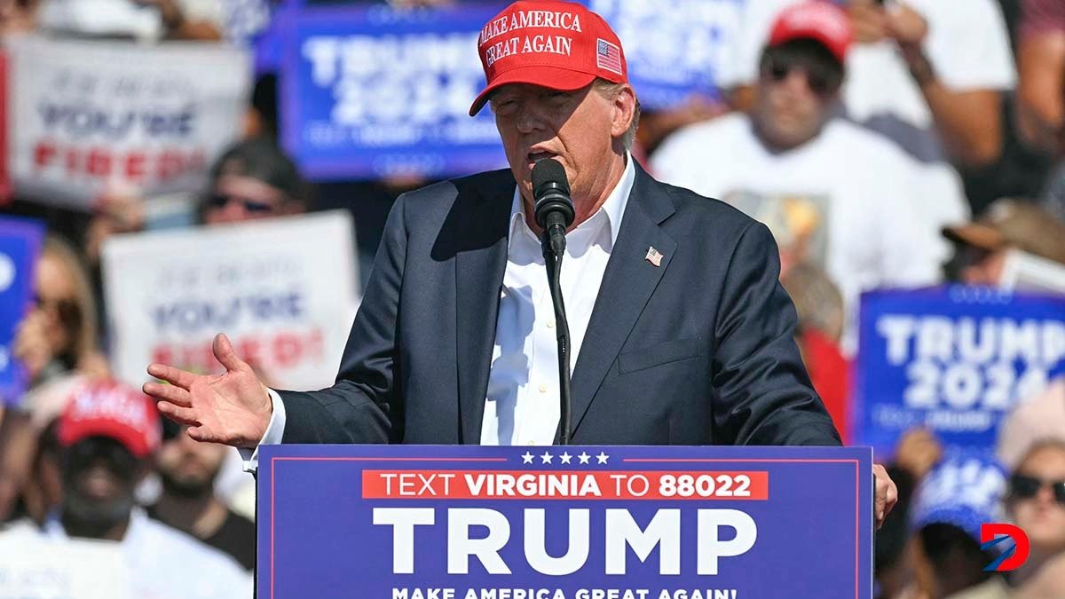 Donald Trump, expresidente y candidato presidencial de cara a las elecciones de noviembre en Estados Unidos. Foto: Jim Watson / AFP.