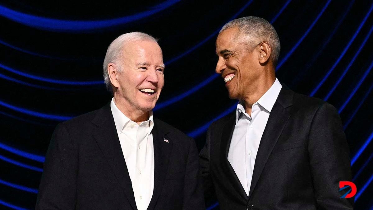 Joe Biden y Barack Obama se encontraron el pasado 15 de junio del presente año, en Los Ángeles. Foto: Mandel Ngan / AFP.