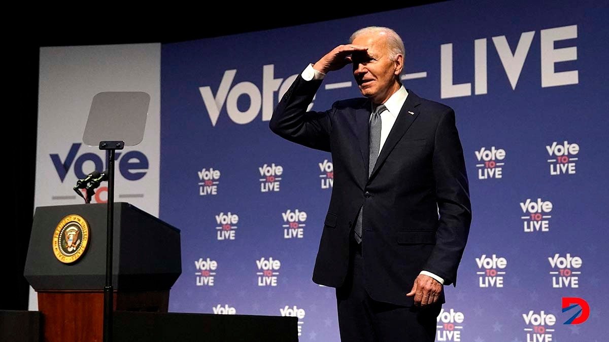 El presidente de Estados Unidos, Joe Biden tiró la toalla y no será candidato a la reelección. Foto: Kent Nishimura / AFP.