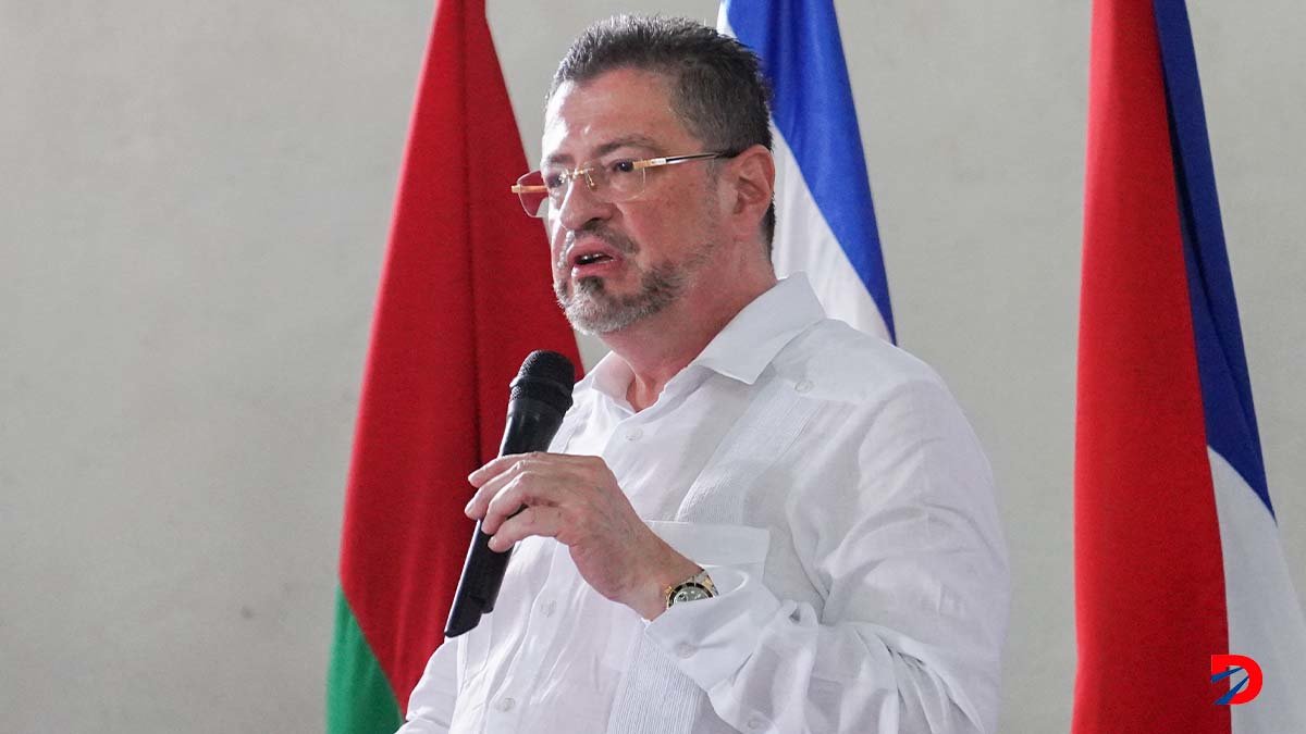 El Presidente de la República Rodrigo Chaves, catálogo a la CGR como un cuarto Poder. Foto: Presidencia