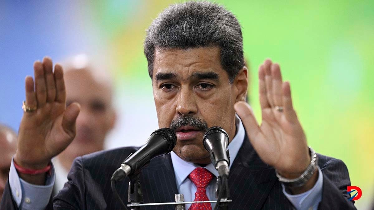 El presidente Nicolás Maduro se reunió con miembros del Poder Judicial la semana pasada. Foto: Federico Parra / AFP.