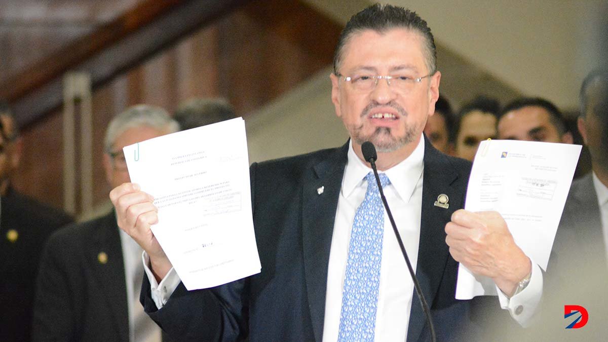 La nueva Ley Jaguar propuesta por el Presidente de la República Rodrigo Chaves fue nuevamente consultada por el Tribunal Supremo de Elecciones. Foto Sócrates Colindres