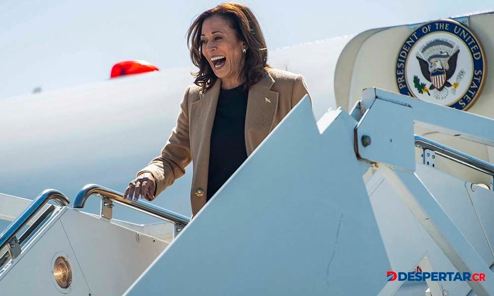 Kamala Harris, candidata demócrata en Estados Unidos, logró emparejar las preferencias con su rival republicano, Donald Trump. Foto: Joseph Prezioso / AFP.