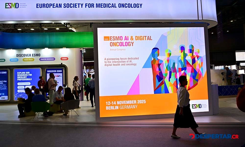 La Sociedad Europea de Oncología Medical realiza su Congreso en España. Foto:Manaure Quintero / AFP.