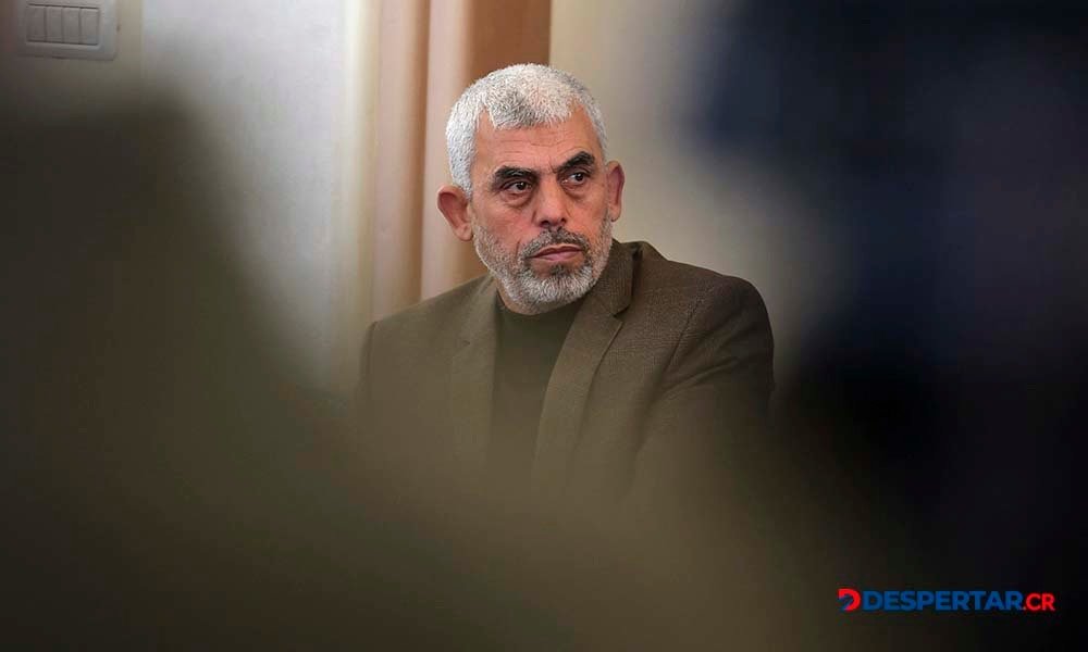 Yahya Sinwar, líder de Hamas, en una imagen del 24 de febrero de 2017. Said Khatib / AFP.